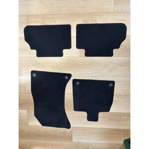 Genuine Audi Q5 Black All-Weather carpet Floor Mats - Front & Rear 4-Piece Set